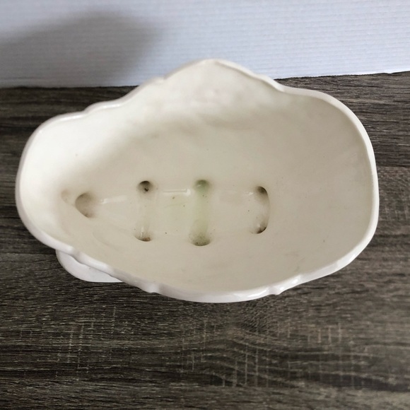 Vtg Ceramic Sleigh Planter - Picture 6 of 16